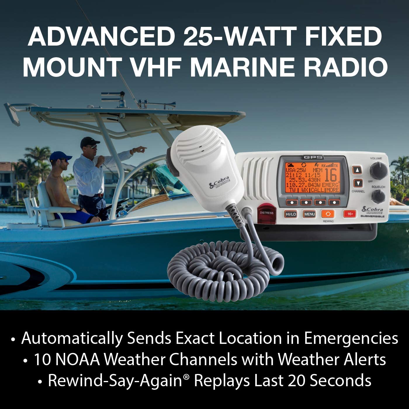 How to Use a VHF Radio in a Boat