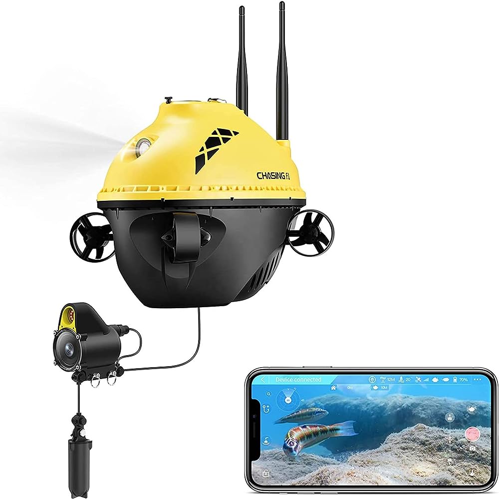 Chasing F1 Fish Finder Drone