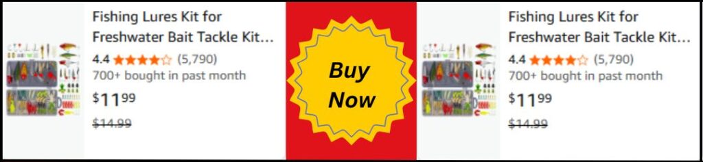 Fishing Lures kit for freshwater bait tackle