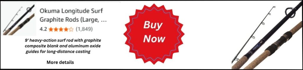 Okuma Longitude Surf Graphite Rods