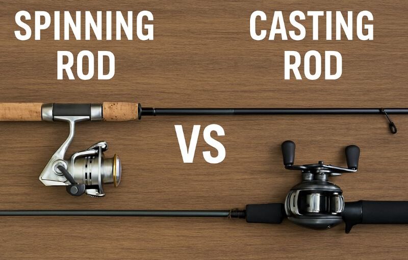 Spinning Rod vs Casting Rod
