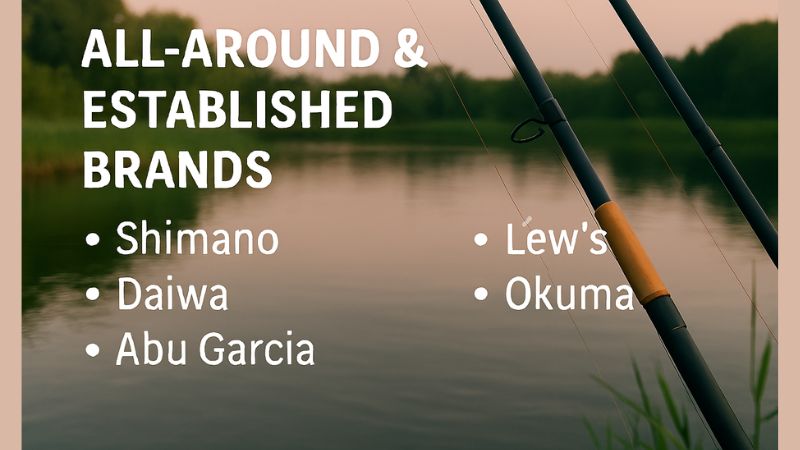 All‑Around-Established-fishing-rod-Brands