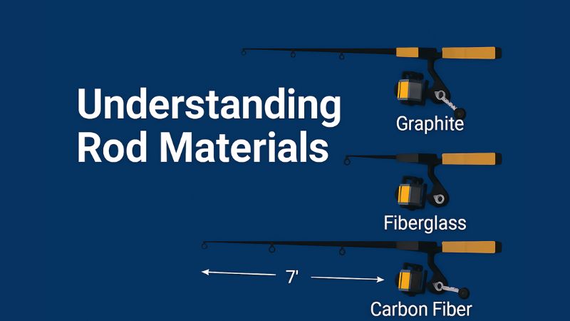 Fishing rod materials