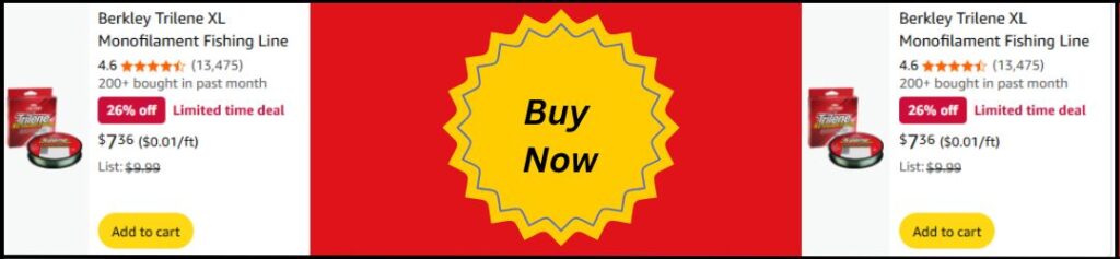 Berkley Trilene XL Monofilament Fishing Line