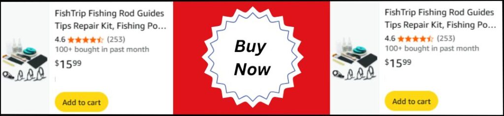 Fishing Rod Guides Tips Repair Kit