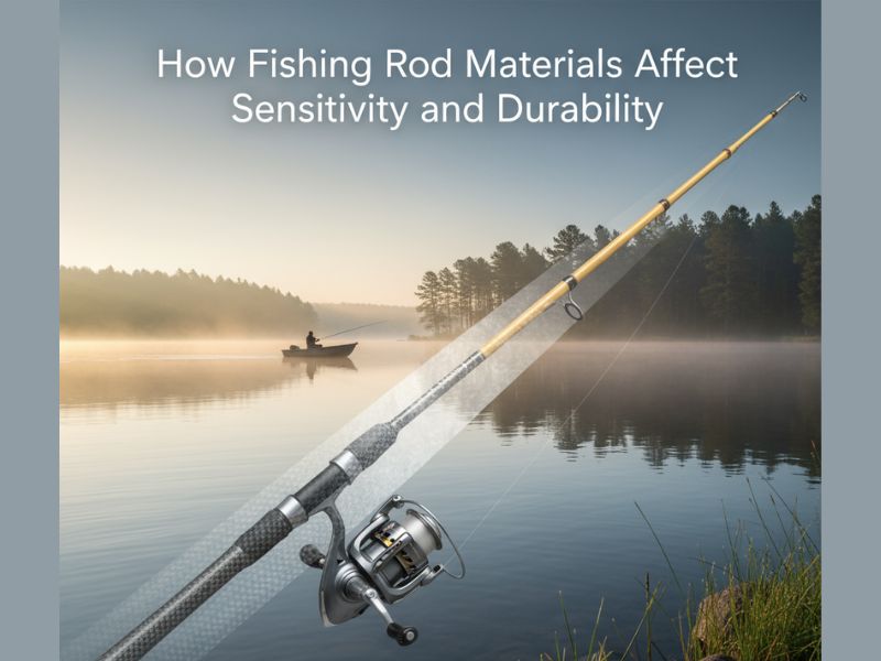 How Fishing Rod Materials Affect Sensitivity and Durability