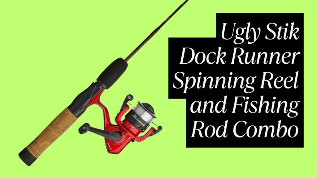 Ugly Stik Dock Runner Spinning Reel and Fishing Rod Combo